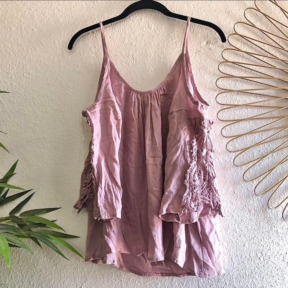 Charlotte-russe Women's Pink Blouse